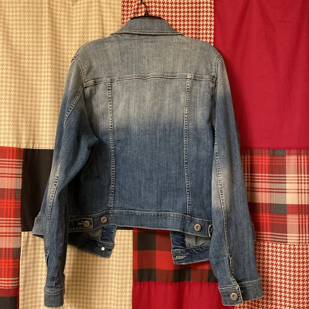 Torrid Distressed Jean Jacket - Picture 7 of 8